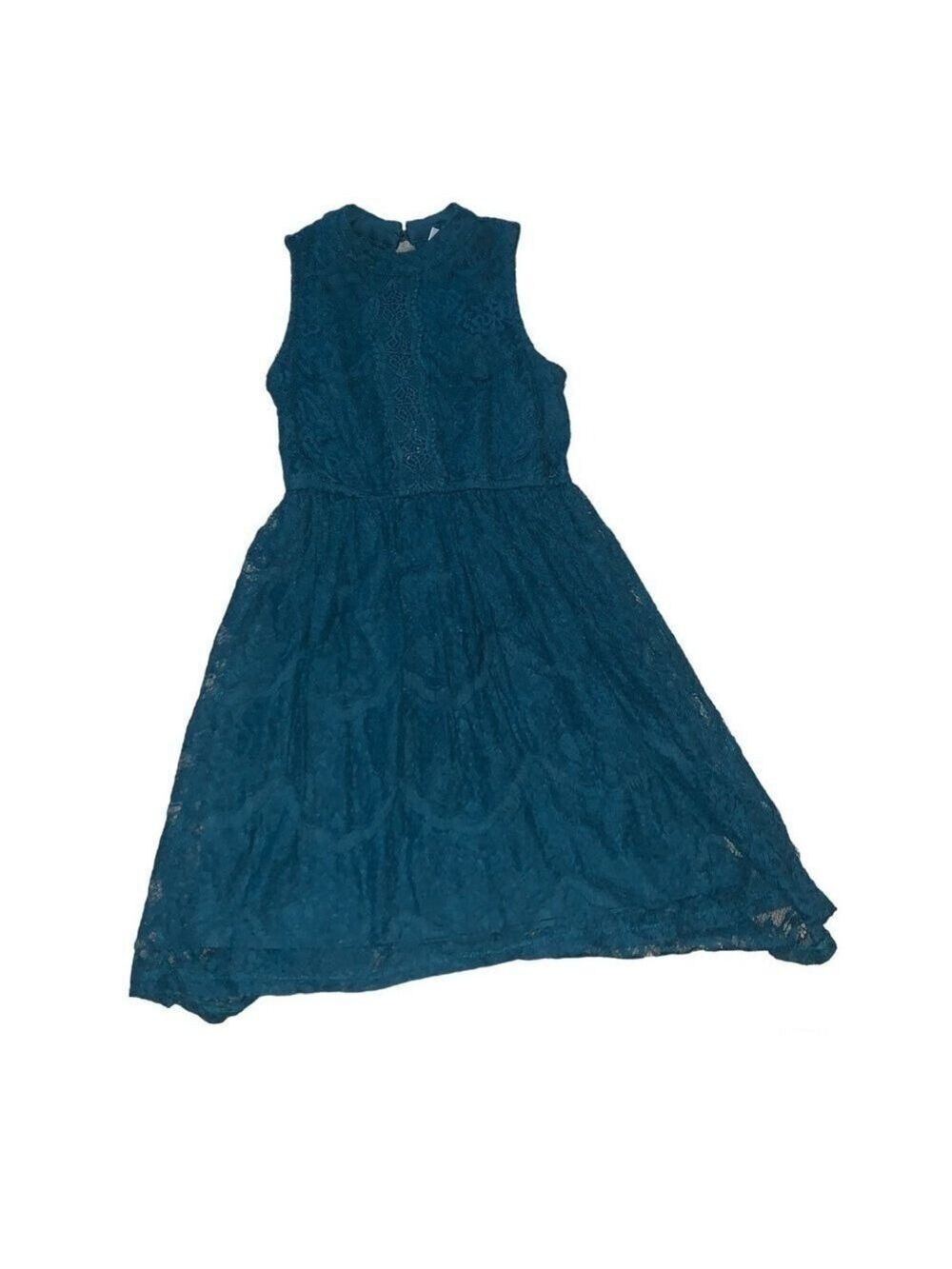 Green Lace Sleeveless Dress size 6/6x small Holidays Christmas